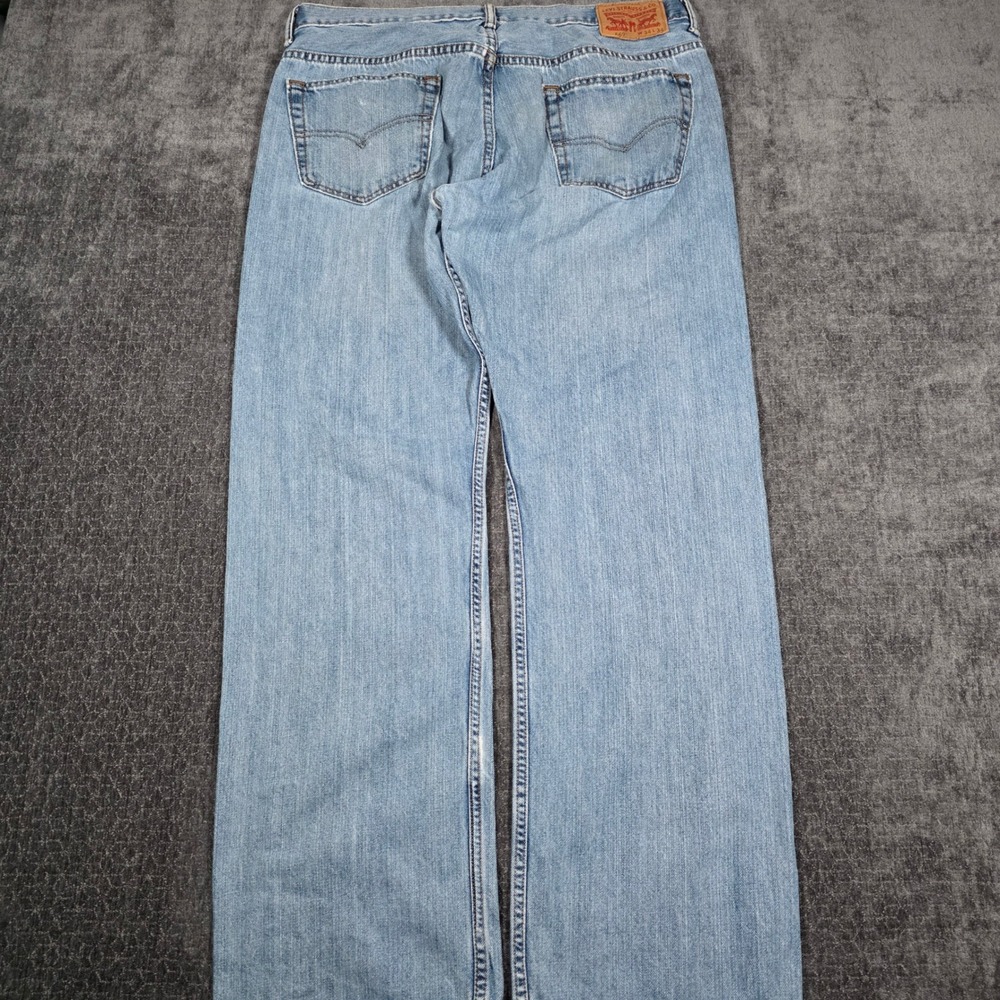 Levis 569 Loose Baggy Jeans Mens 34x34 Fits 36x33 Relaxed Distressed Skater Rap